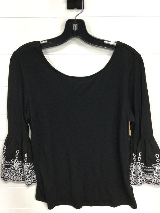 Top Ls By Cmc In Black, Size:M