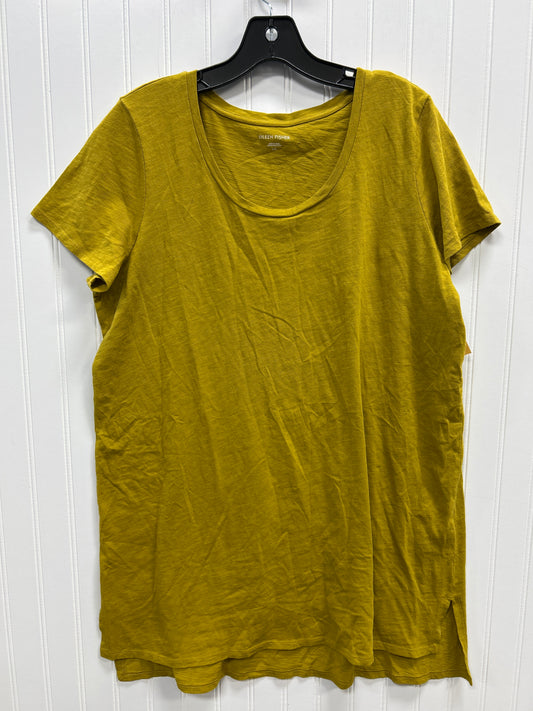 Tunic Ss By Eileen Fisher In Yellow, Size:L