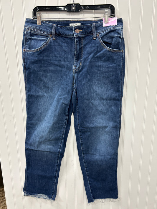 Jeans Straight By Maurices In Blue Denim, Size:12