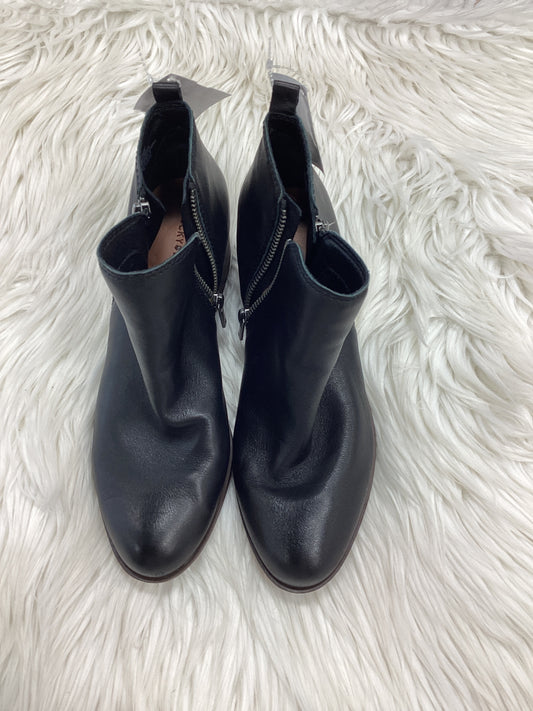 Boots Ankle Flats By Lucky Brand In Black, Size:9