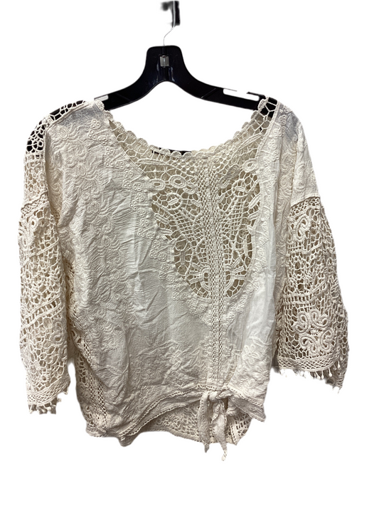 Top Ss By Cmc In Cream, Size:M