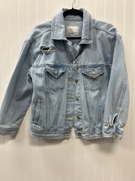Jacket Denim By Celebrity Pink In Blue Denim, Size:M