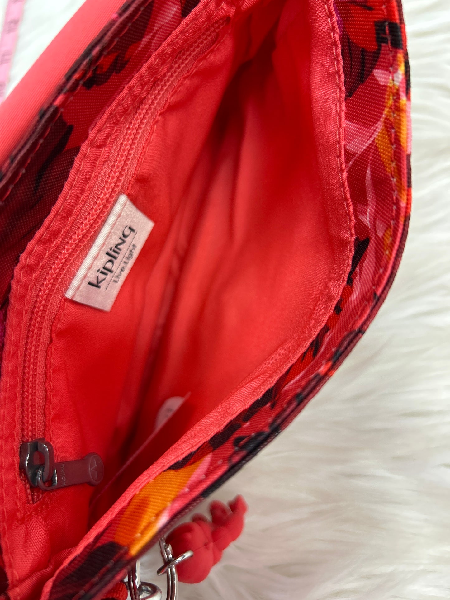 Crossbody By Kipling In Red, Size:Small