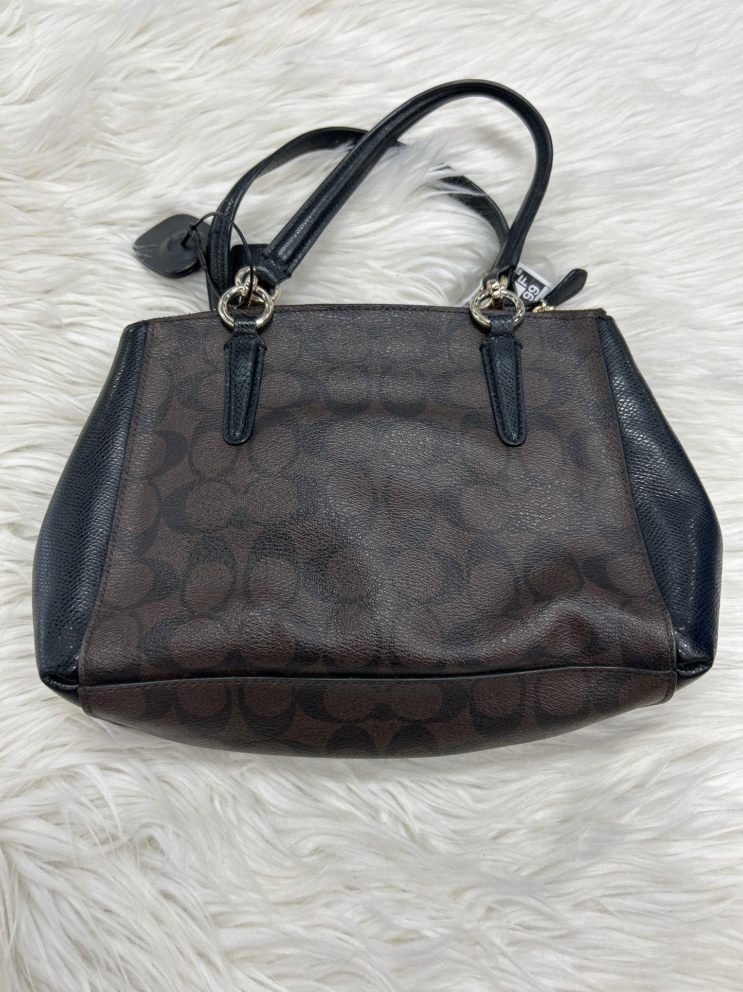 Crossbody Designer By Coach In Brown, Size:Small