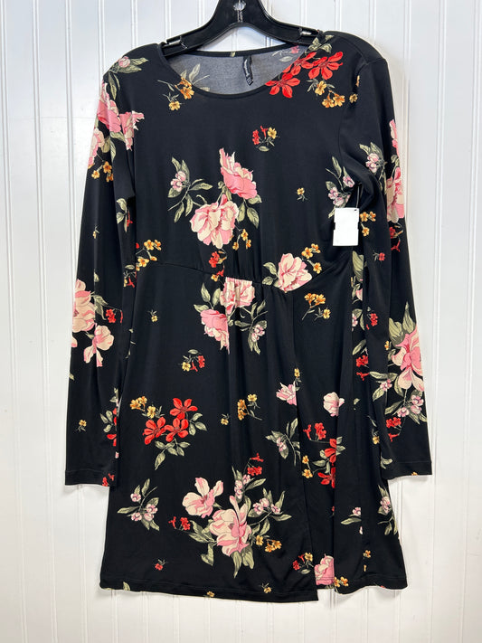 Dress Casual Midi By Stradivarius In Black, Size:M