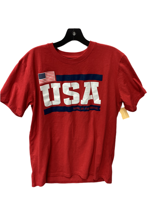 Top Ss By  Cmc In Red, Size:L
