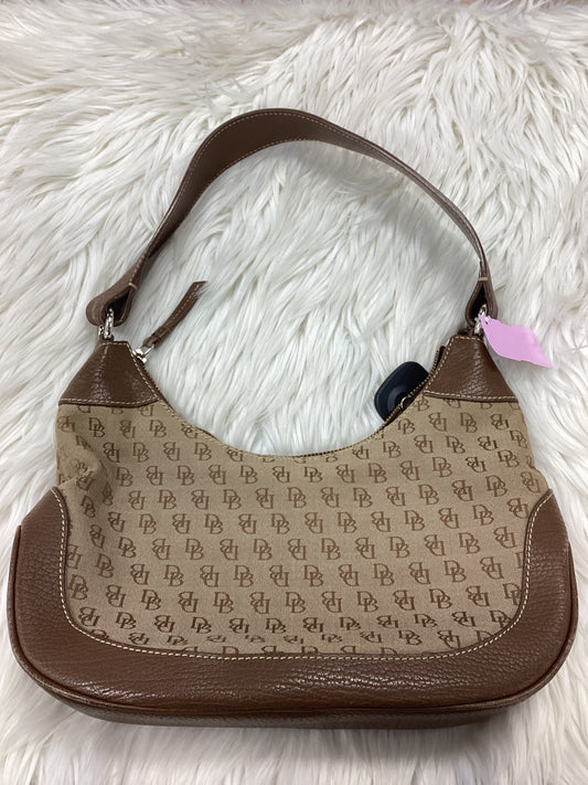 Handbag Designer By Dooney And Bourke In Brown, Size:Medium
