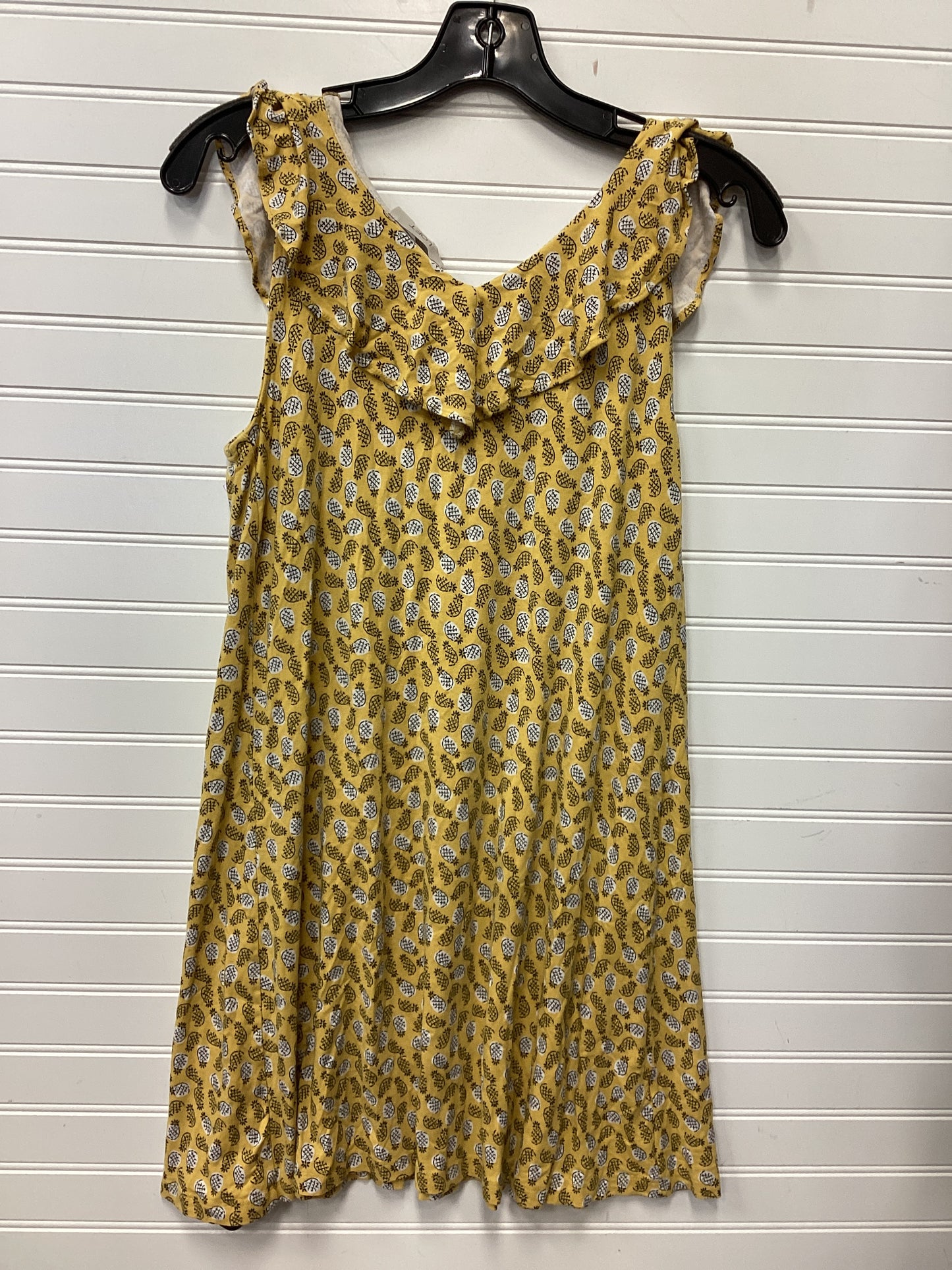 Dress Casual Short By Loft In Yellow, Size:M