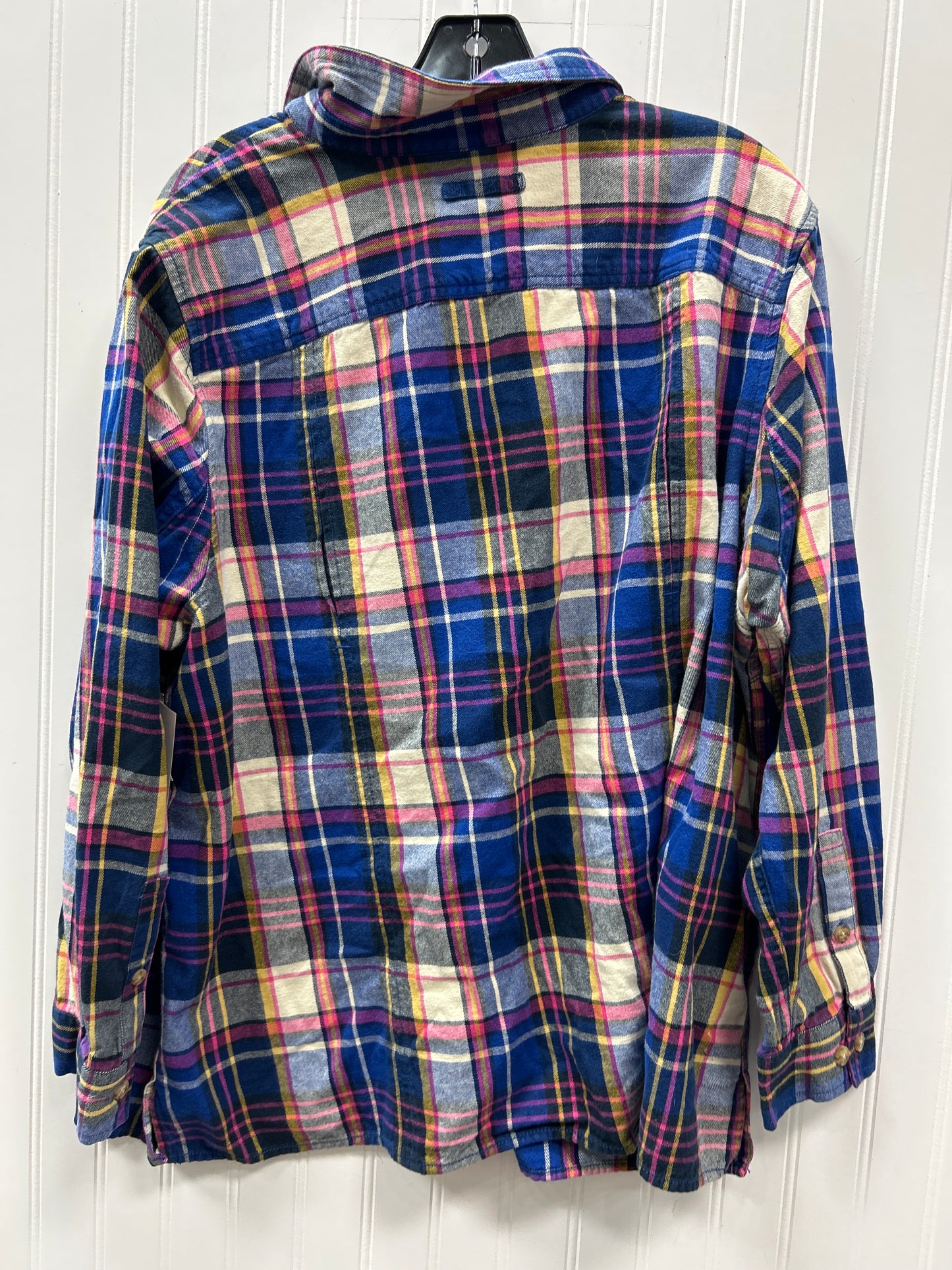 Top Ls By Duluth Trading In Plaid Pattern, Size:1X