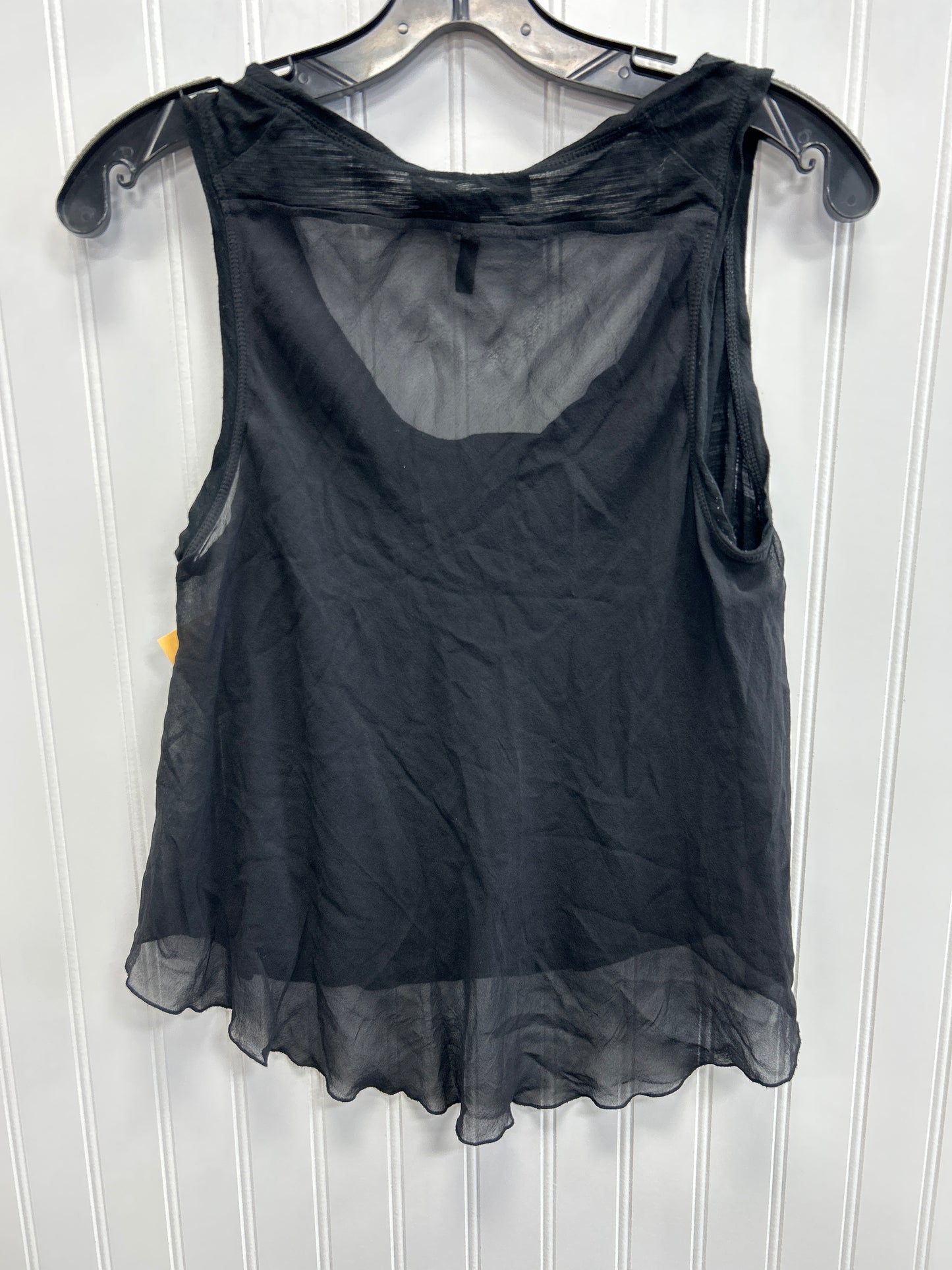 Top Sleeveless By Bcbgmaxazria In Black, Size:S