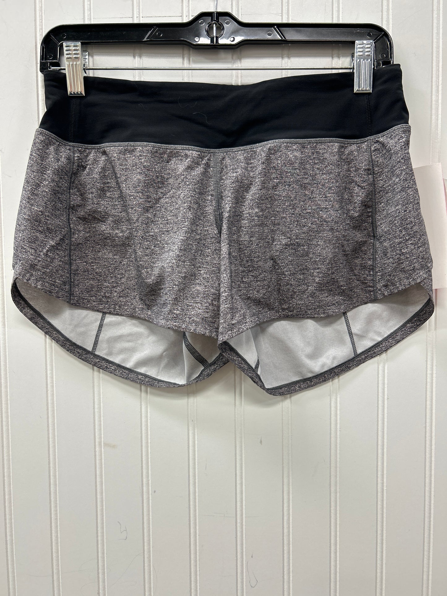 Athletic Shorts By Lululemon In Grey, Size:4L