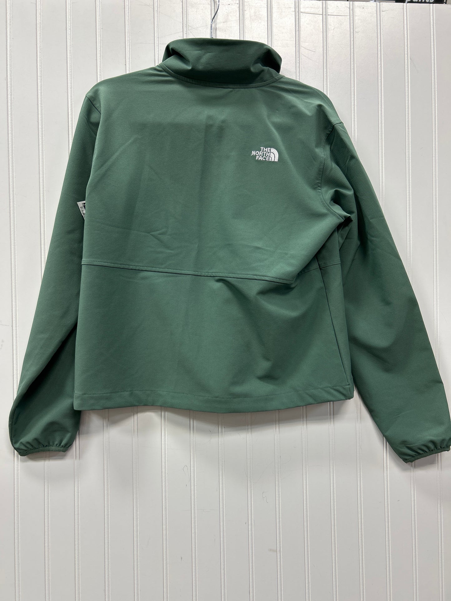Jacket Windbreaker By The North Face In Green, Size:M