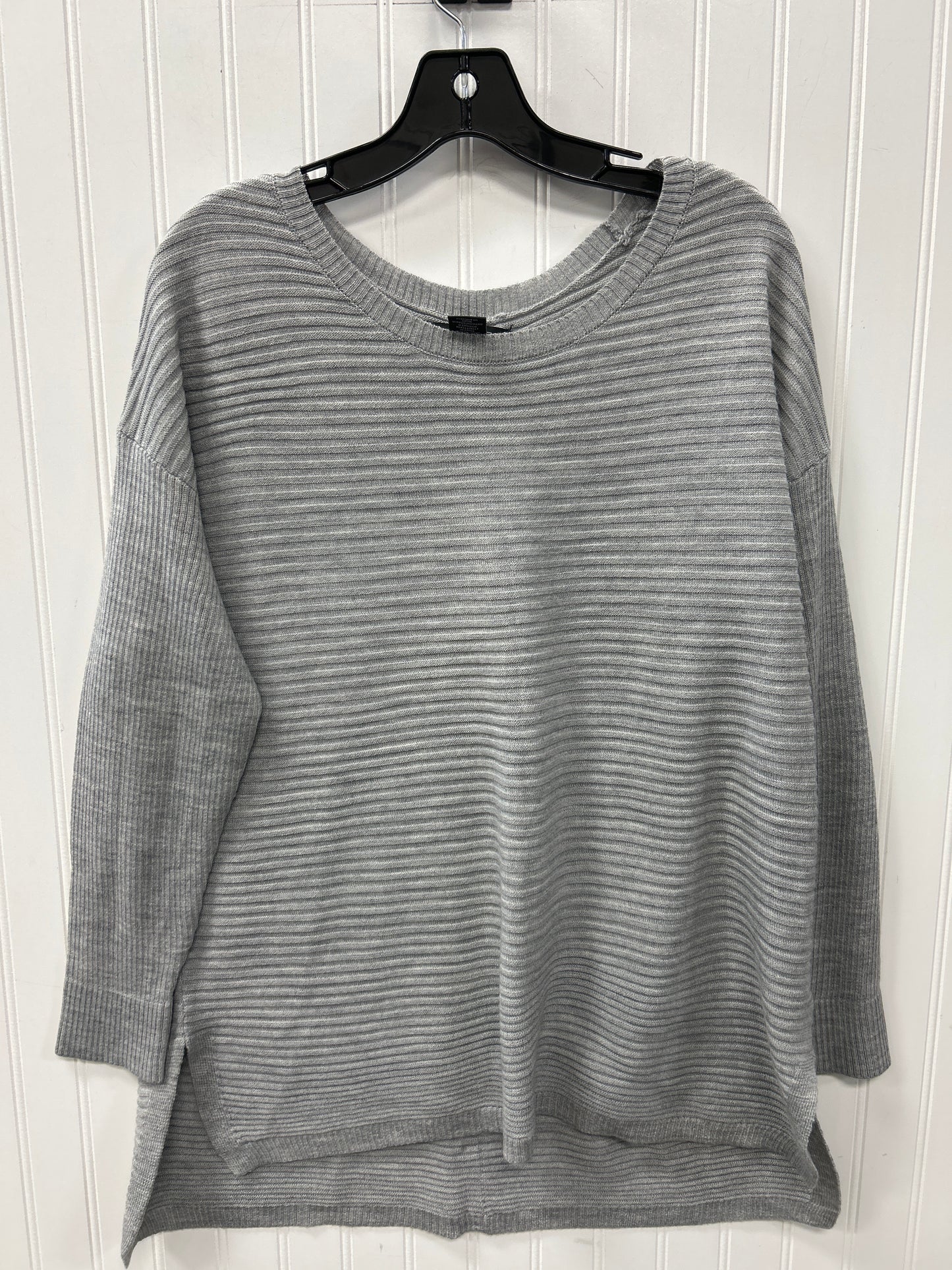 Top Ls By Tahari In Grey, Size:1X