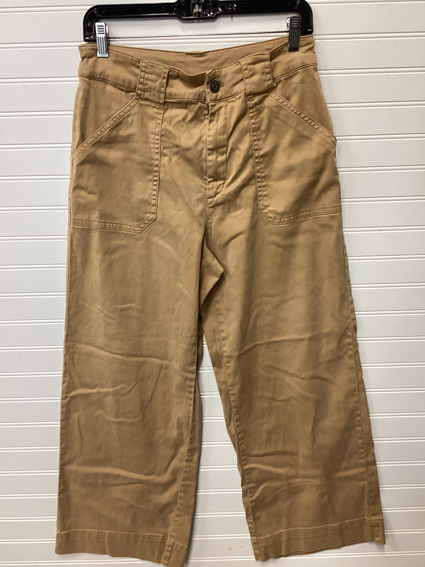 Pants Wide Leg By Joie In Tan, Size:8
