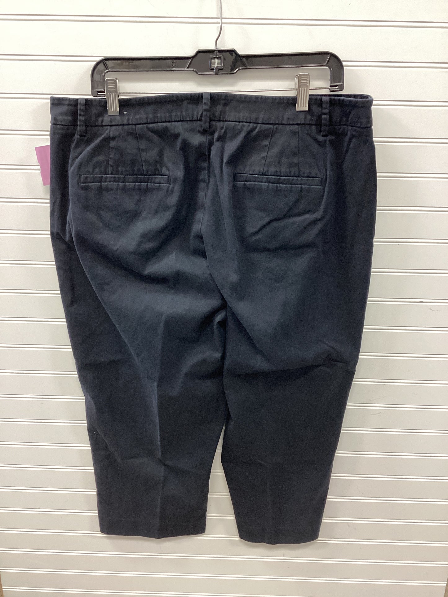 Capris By Talbots In Black, Size:14