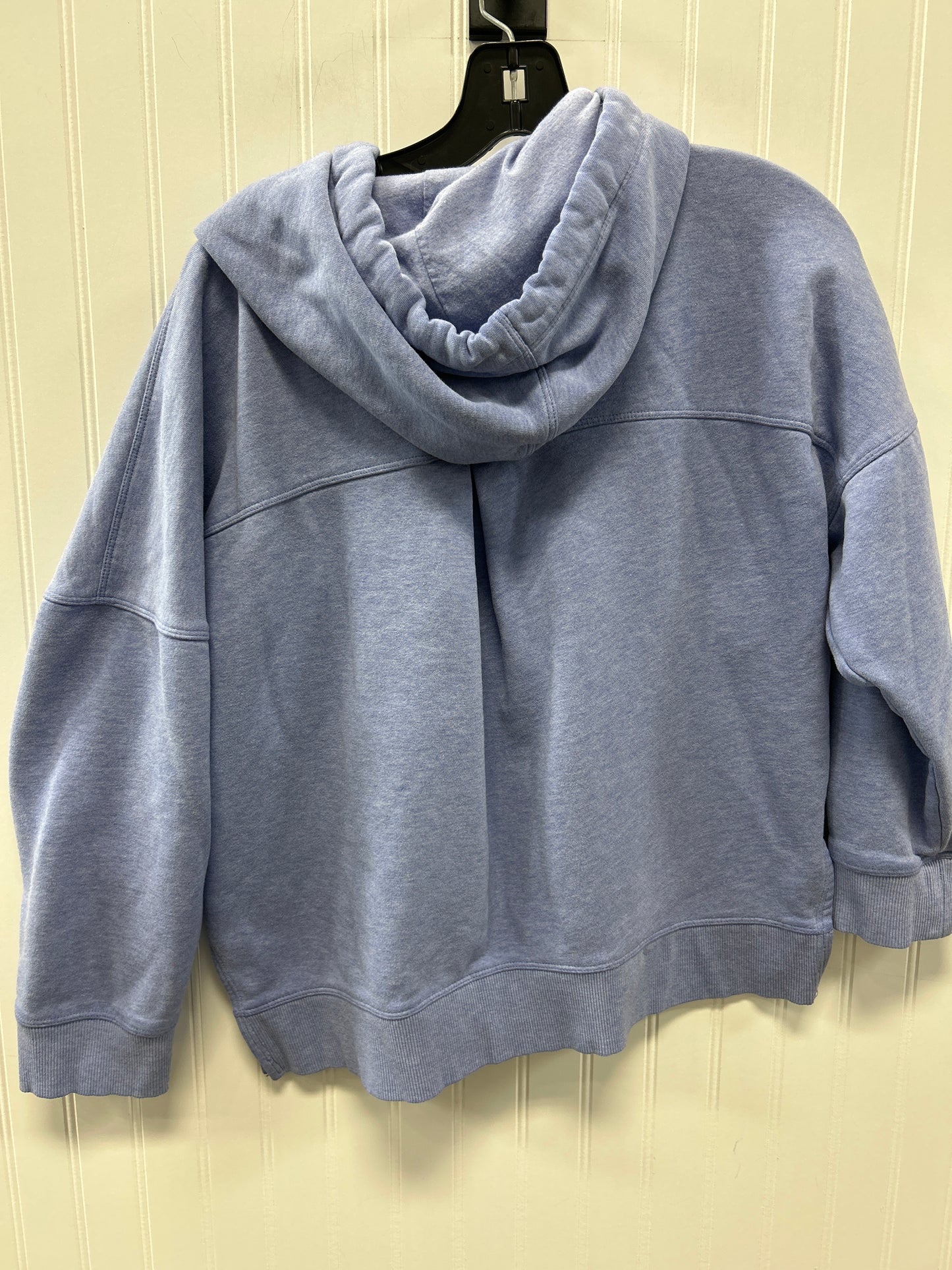 Sweatshirt Hoodie By Calvin Klein In Purple, Size:Xl