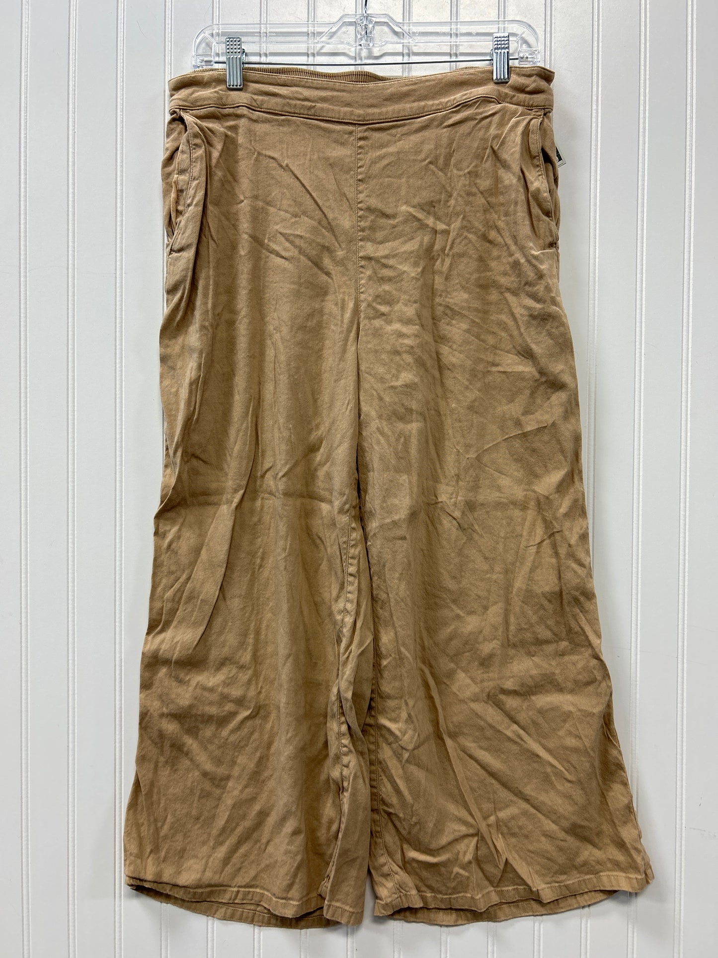 Pants Designer By Halston In Tan, Size:L