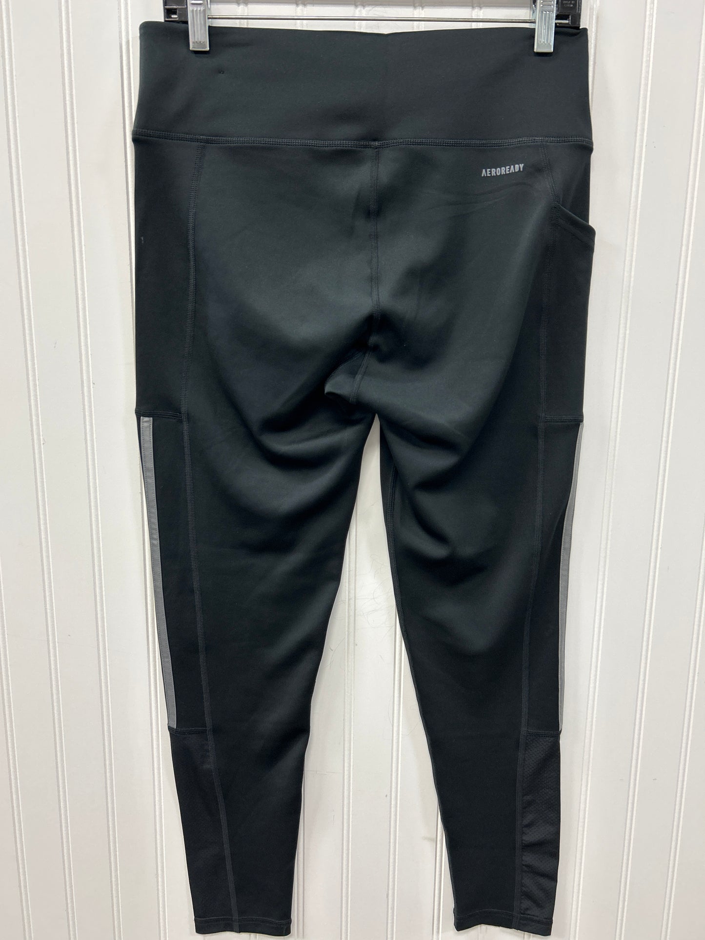 Athletic Leggings By Adidas In Black, Size:L