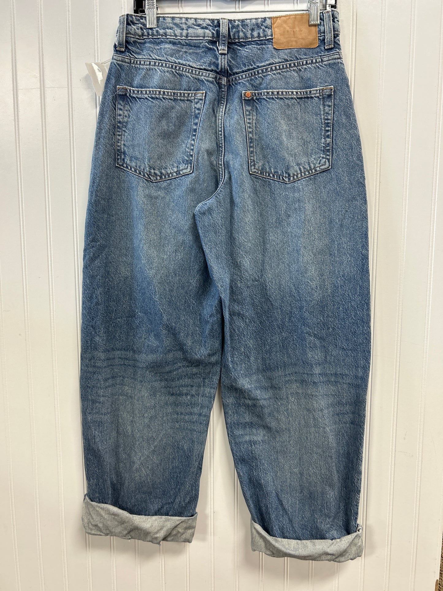 Jeans Wide Leg By Cmb In Blue Denim, Size:6
