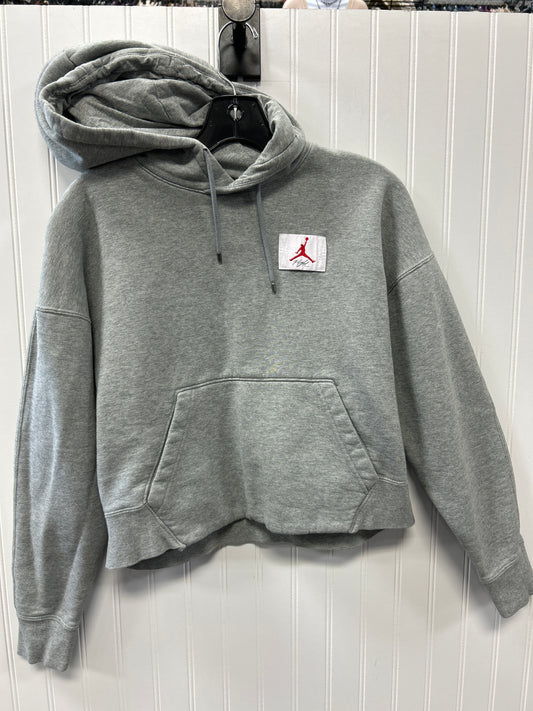 Sweatshirt Luxury Designer By Jordan In Grey, Size:S