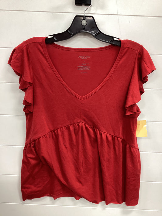 Top Ss By Arizona In Red, Size:S