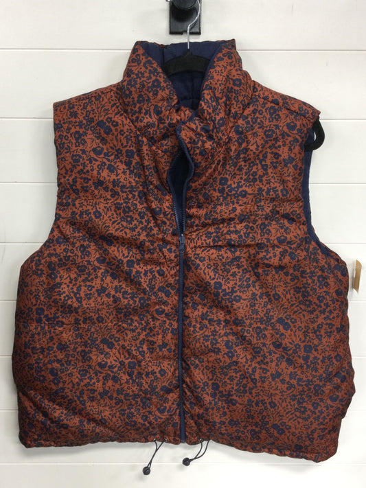 Vest Puffer & Quilted By Cmc In Blue & Orange, Size:Xl