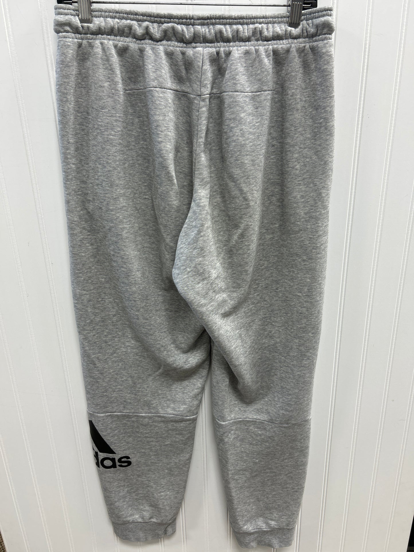 Athletic Pants By Adidas In Grey, Size:M