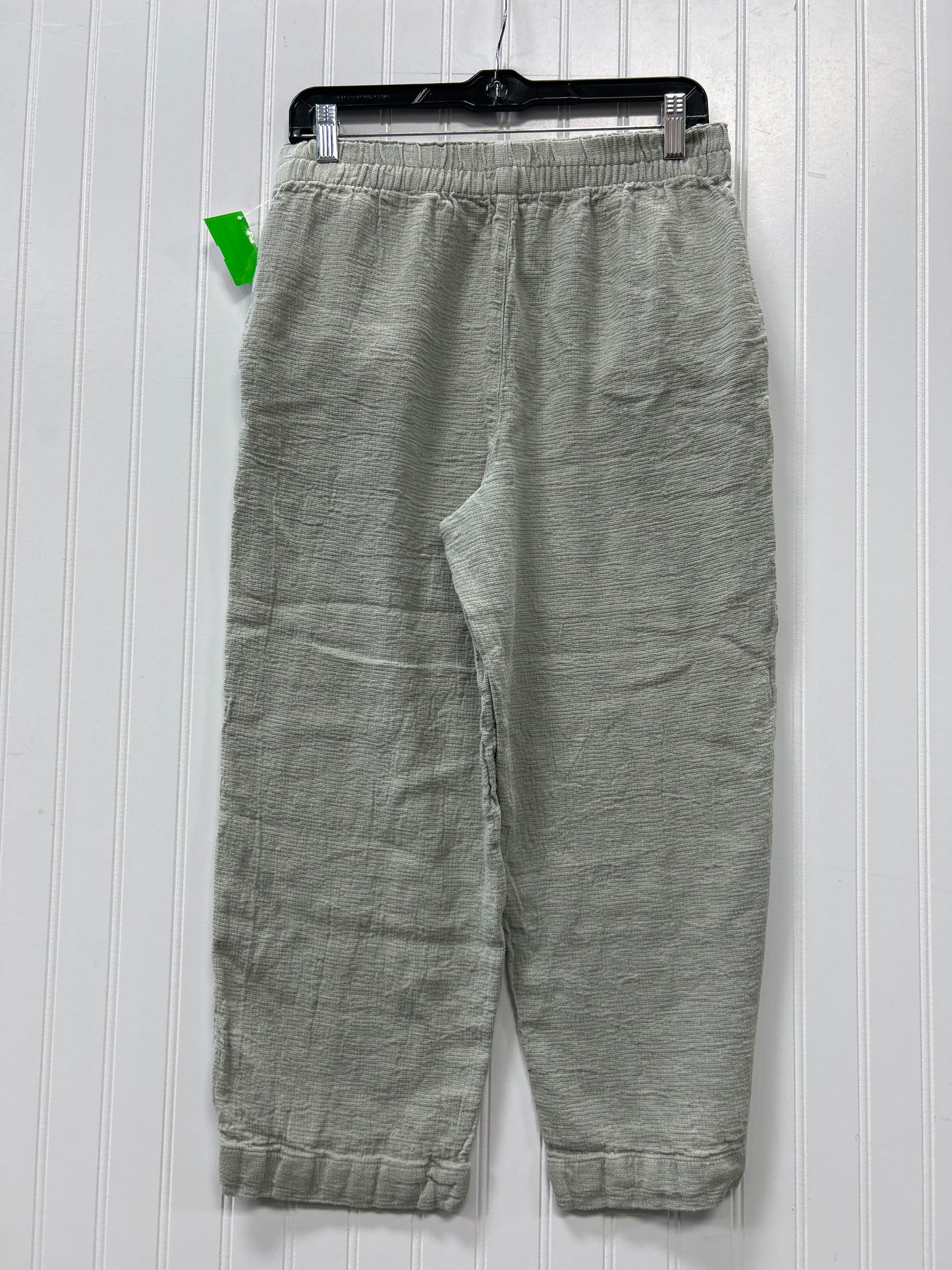 Pants Linen By Madewell In Green, Size:M