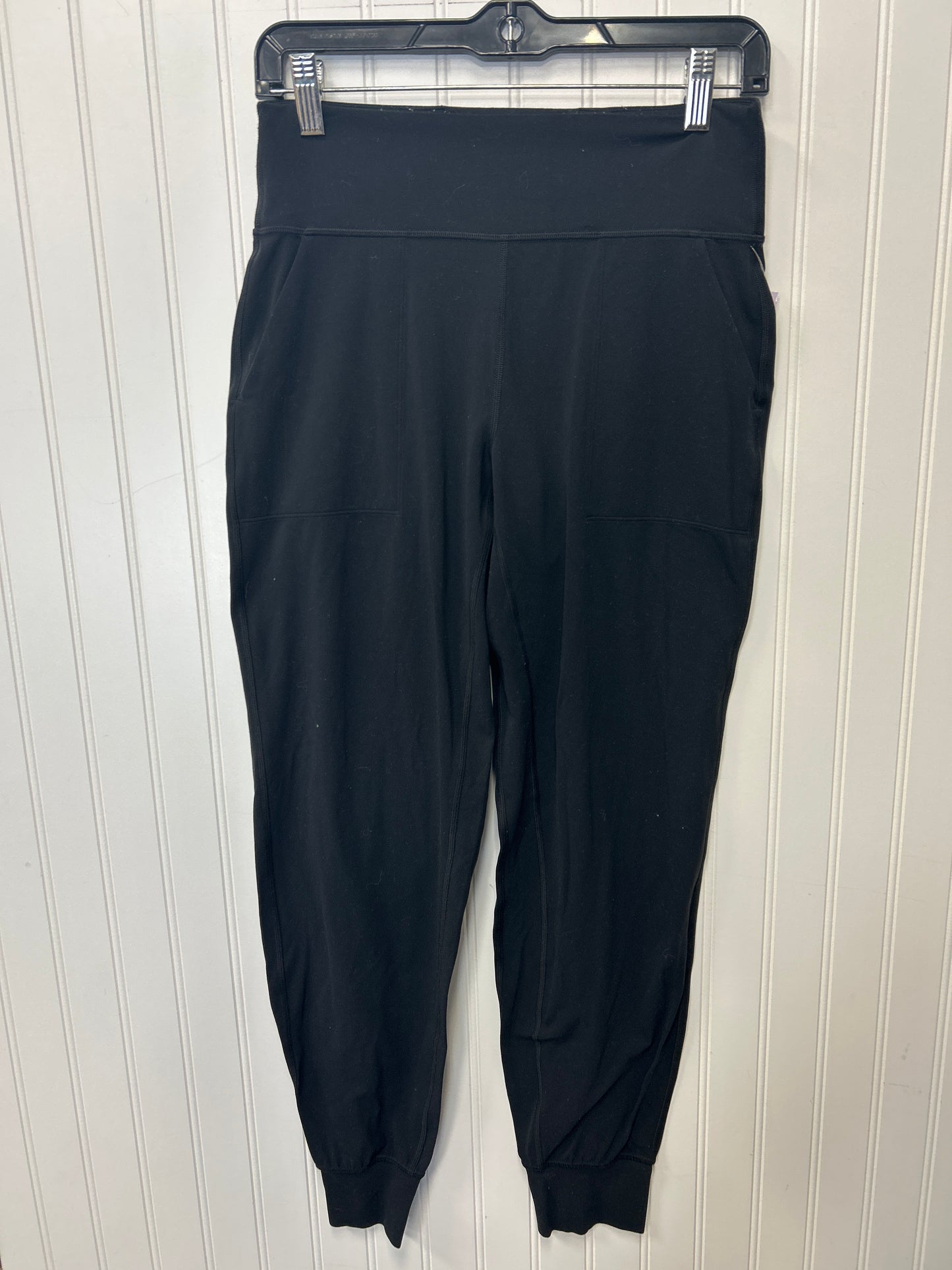 Athletic Pants By Lululemon In Black, Size:8
