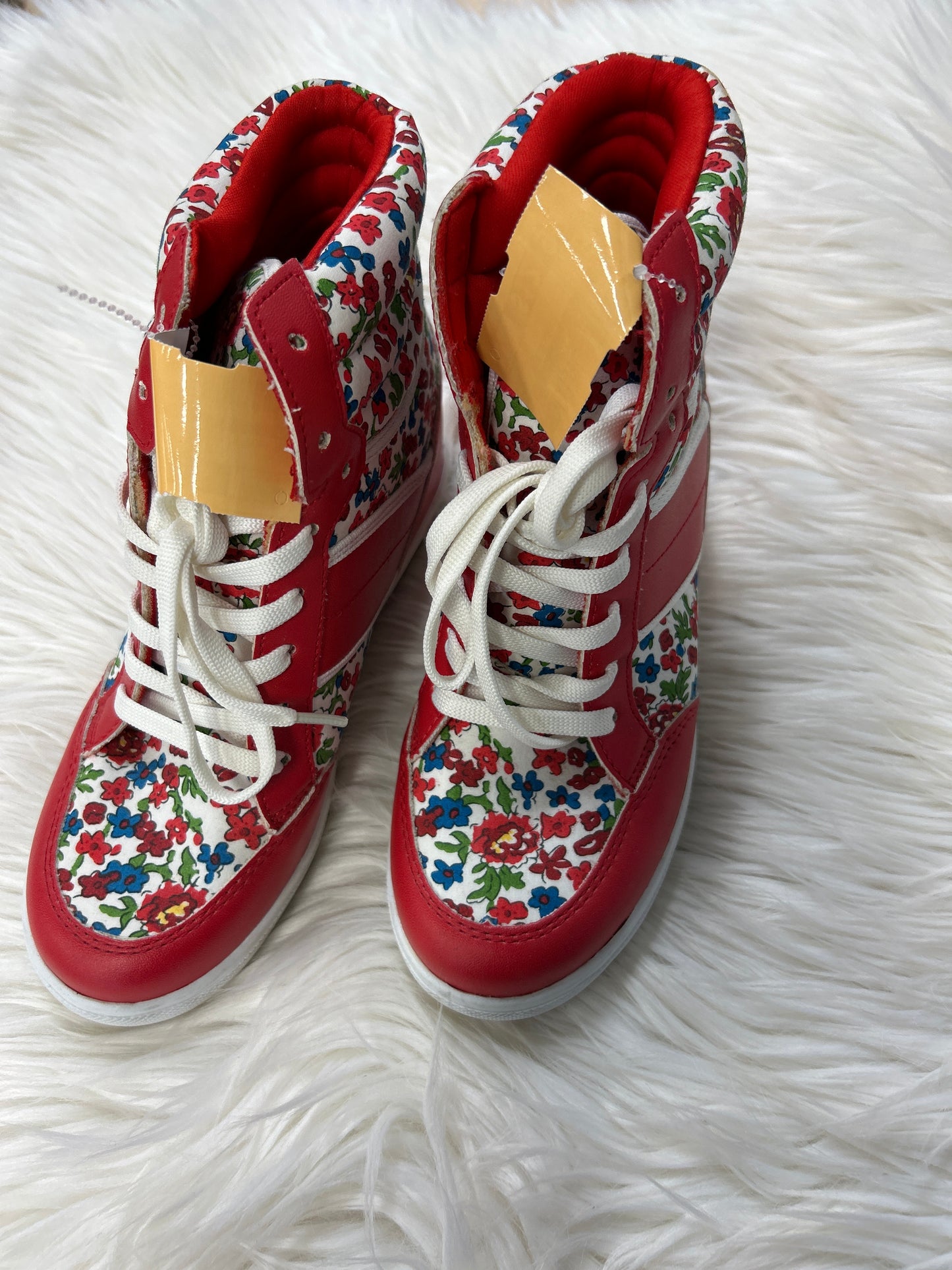 Shoes Heels Wedge By Mudd In Red, Size:6