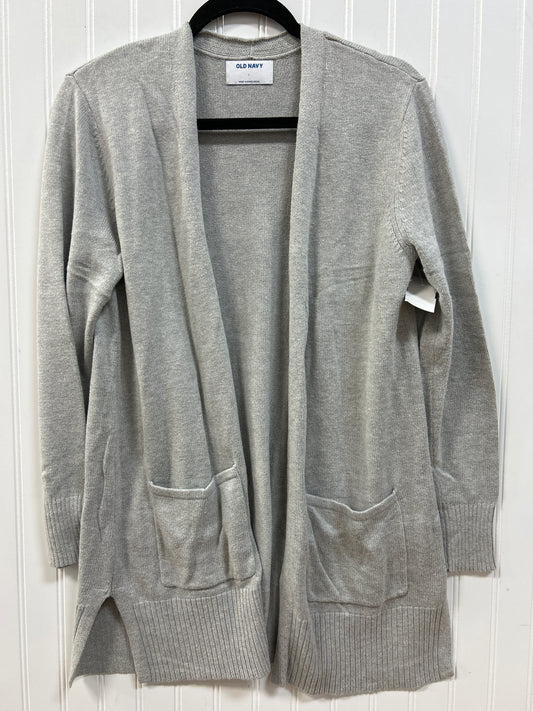 Sweater Cardigan By Old Navy In Grey, Size:L