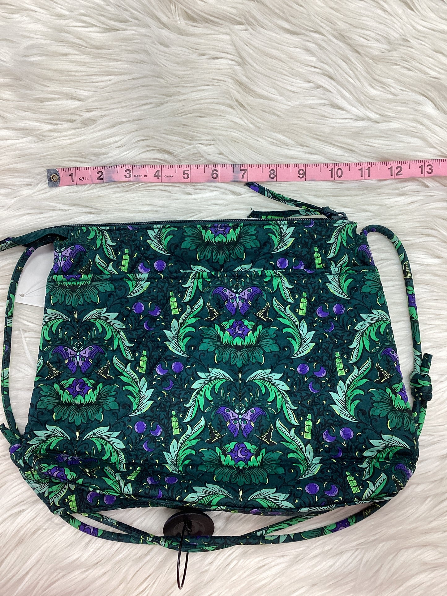 Handbag By Vera Bradley In Green, Size:Medium