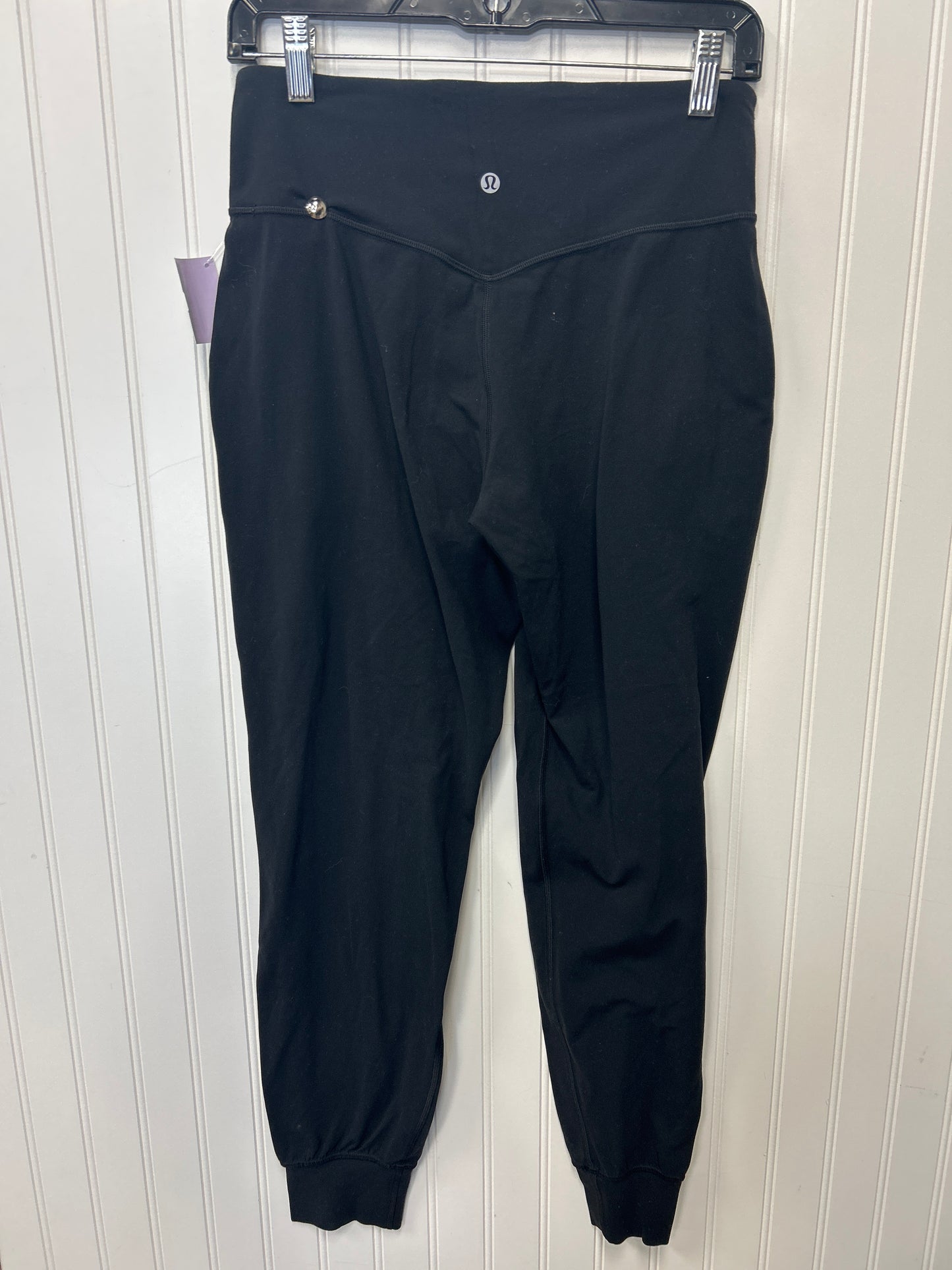 Athletic Pants By Lululemon In Black, Size:8
