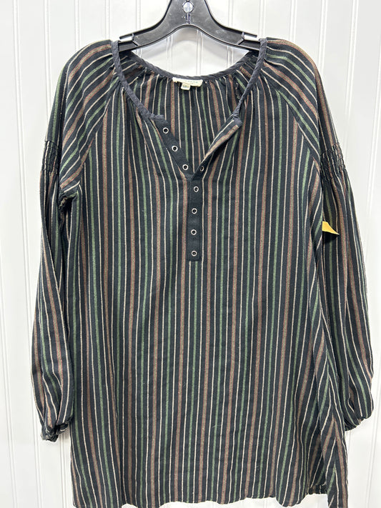 Tunic Ls By Cotton Bleu In Black, Size:S