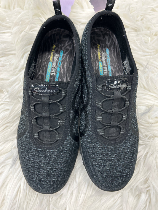 Shoes Flats By Skechers In Black, Size:9.5