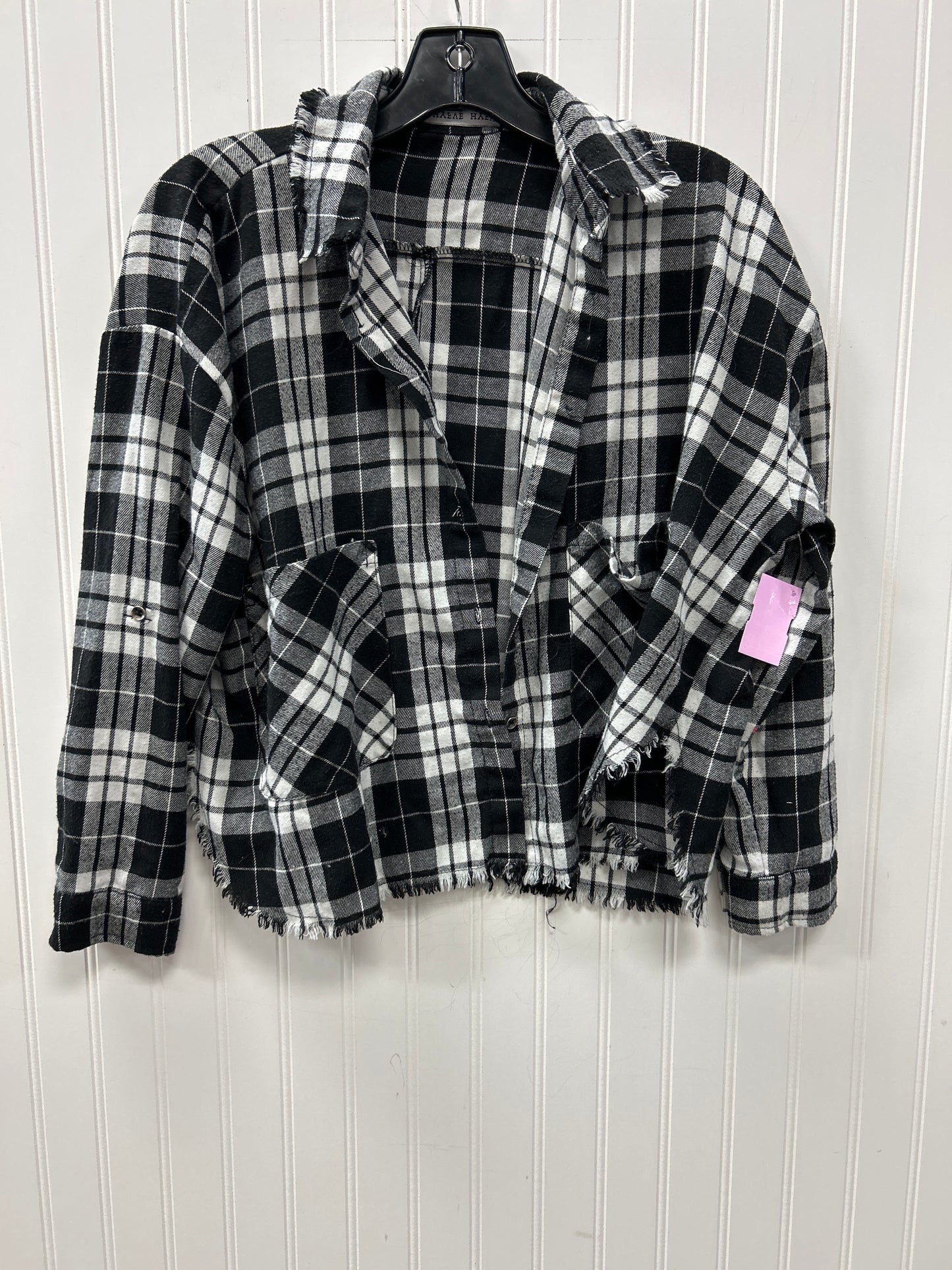 Blouse Ls By Hyfve In Black, Size:S