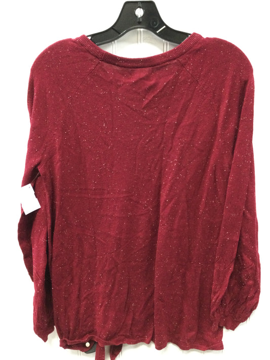 Top Ls By Lc Lauren Conrad In Red, Size:S