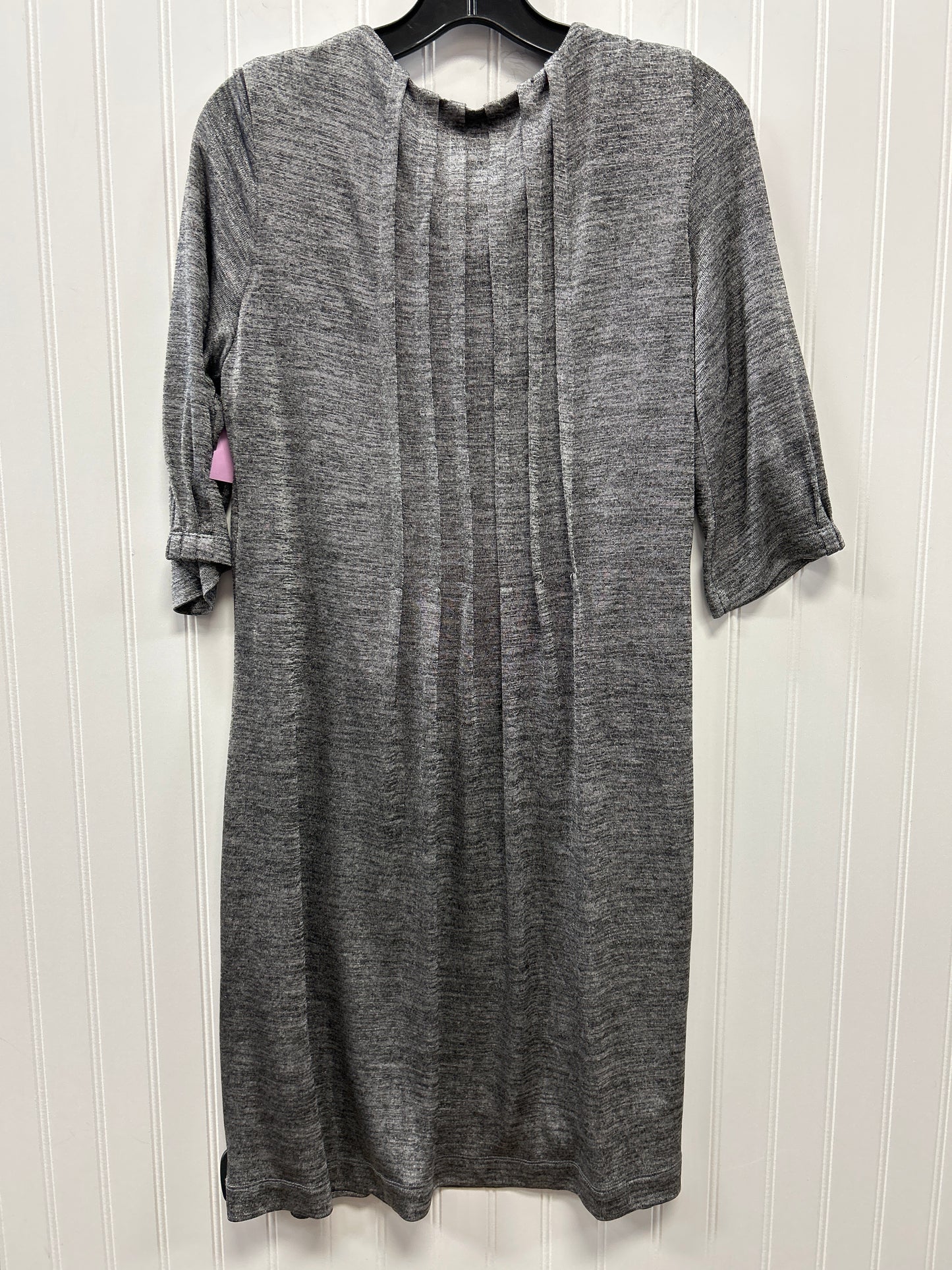 Dress Casual Midi By Perceptions In Silver, Size:12