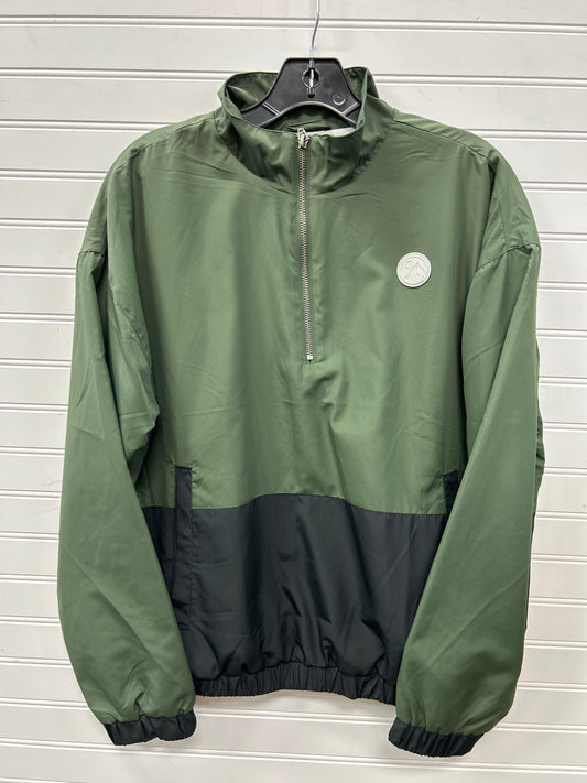 Jacket Windbreaker By Zyia In Green, Size:M