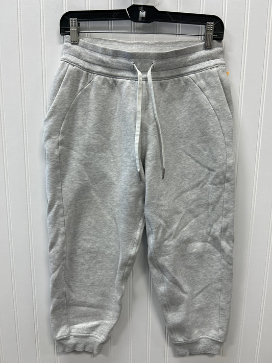 Athletic Capris By Lululemon In Grey, Size:6