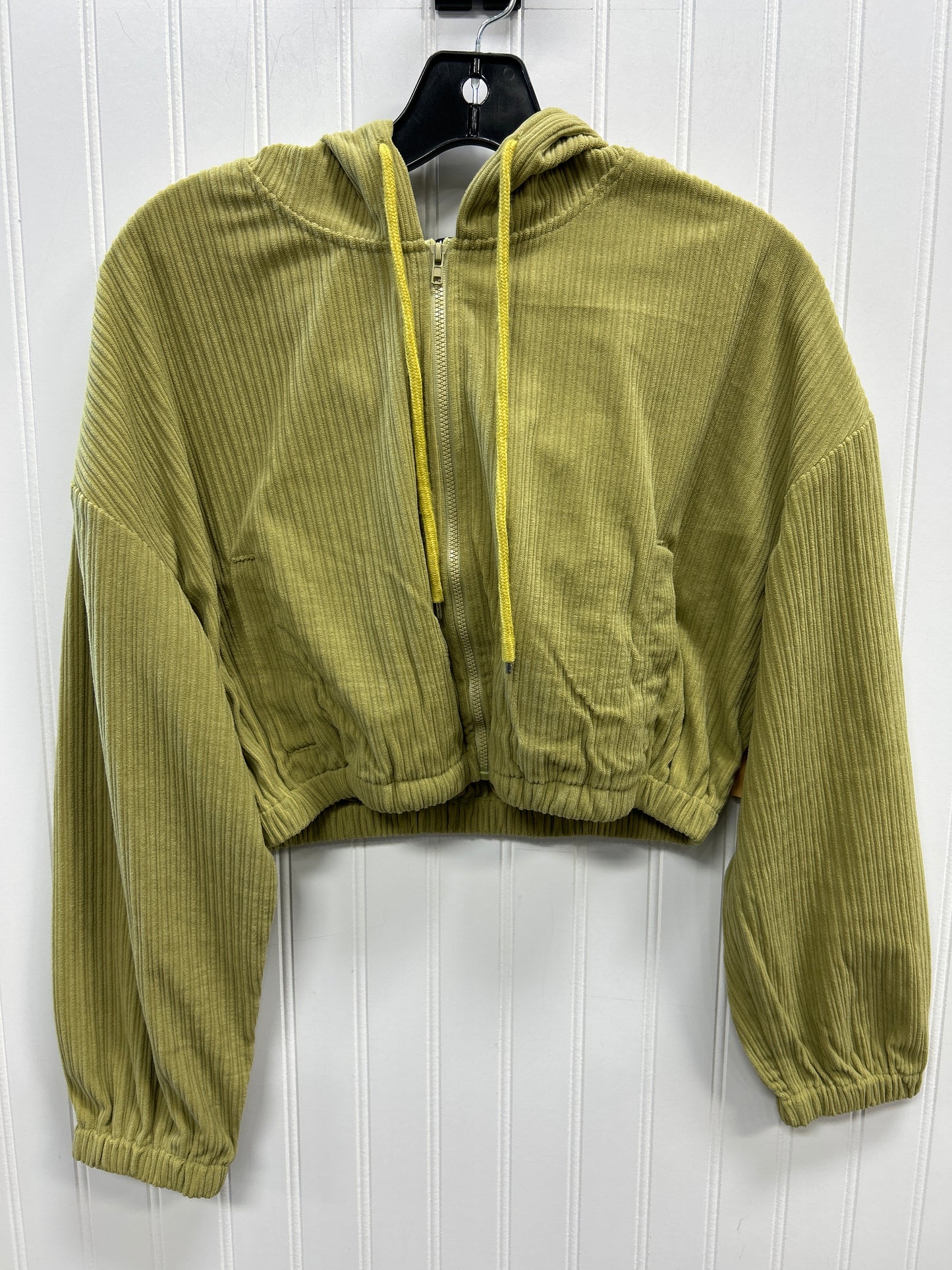 Sweatshirt Hoodie By Cider In Chartreuse, Size:M