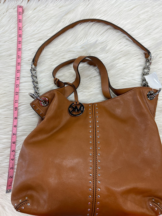 Handbag Designer By Michael Kors In Brown, Size:Large