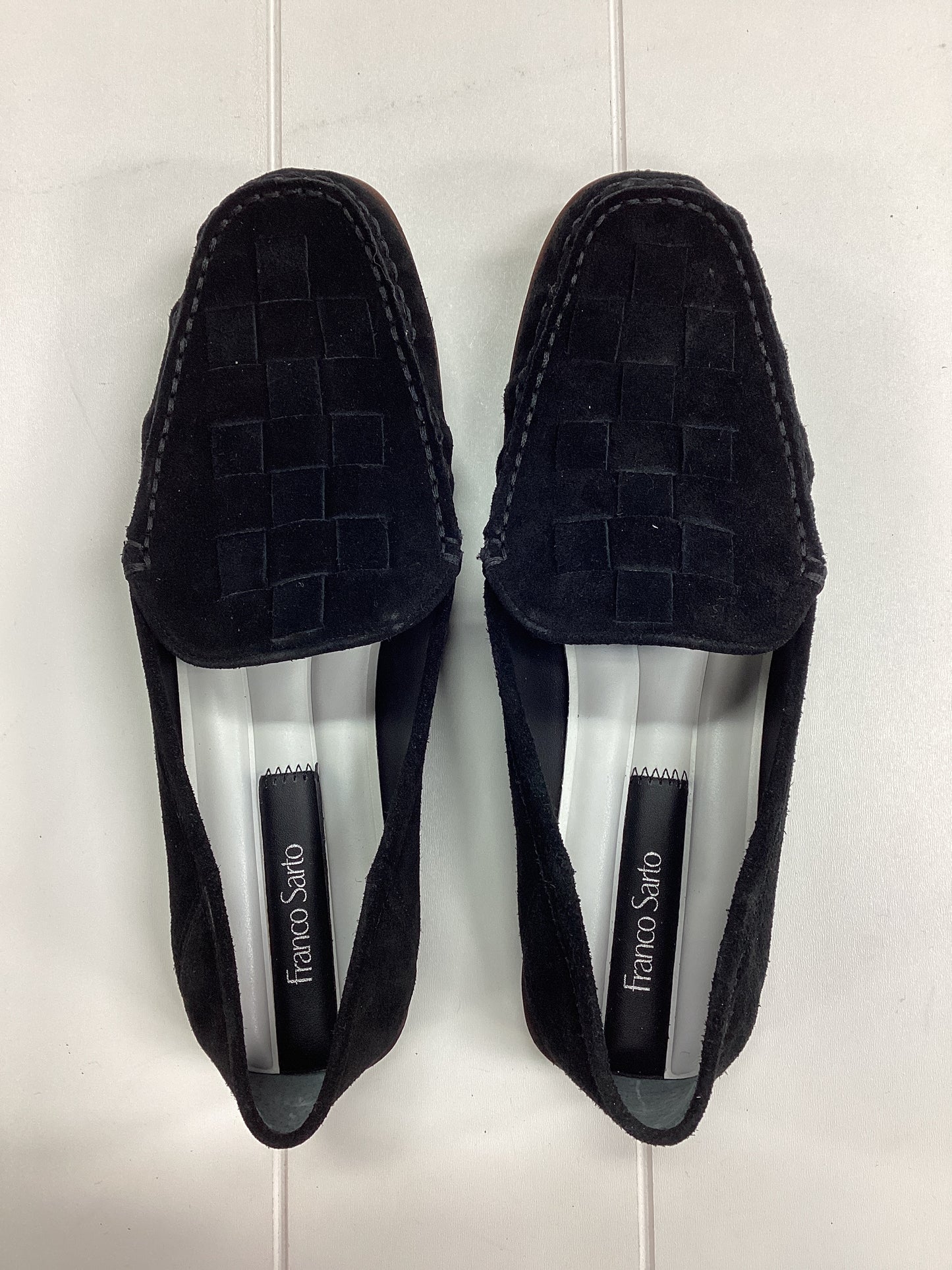 Shoes Flats By Franco Sarto In Black, Size:8.5