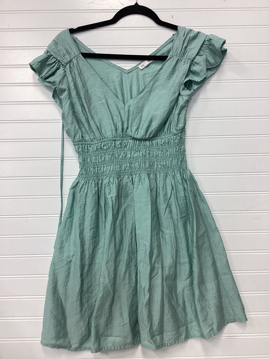 Dress Casual Short By Blu Pepper In Blue, Size:S