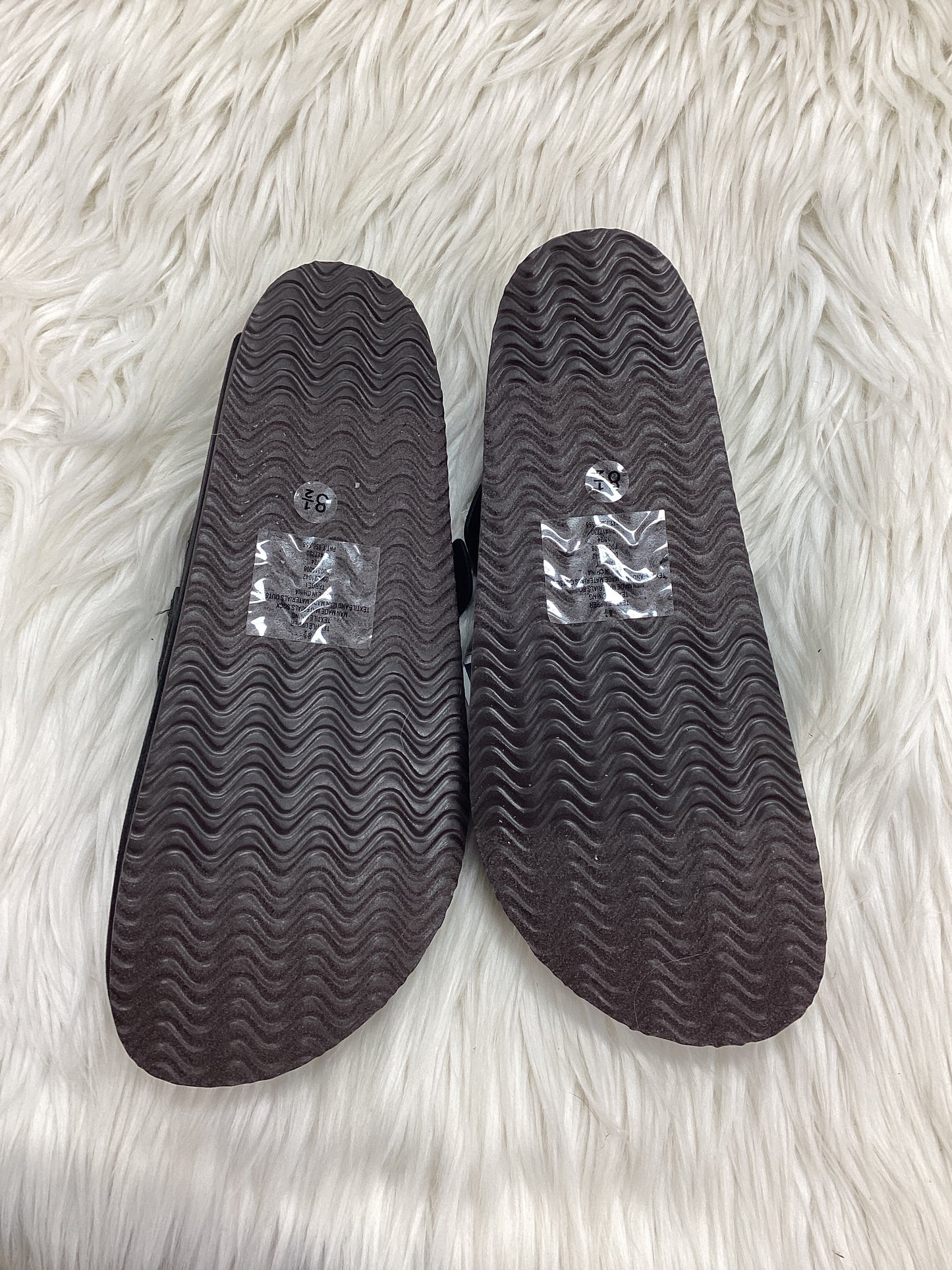 Shoes Flats By Universal Thread In Black, Size:8.5