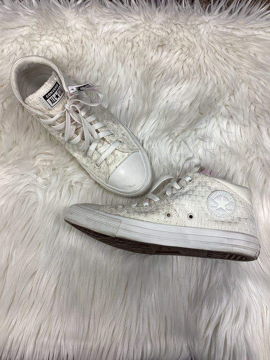 Shoes Sneakers By Converse In Cream, Size:9