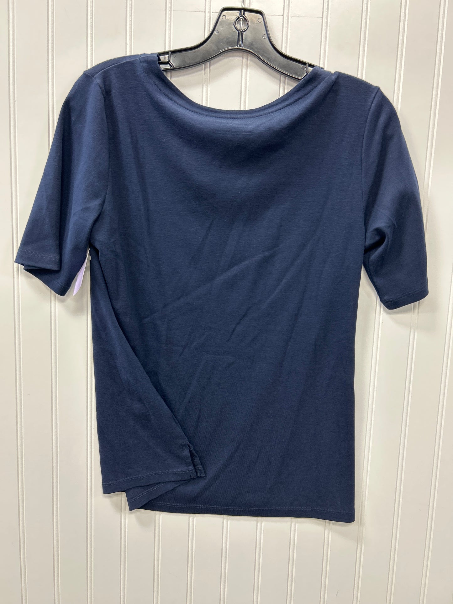 Top Ss By Talbots In Navy, Size:S