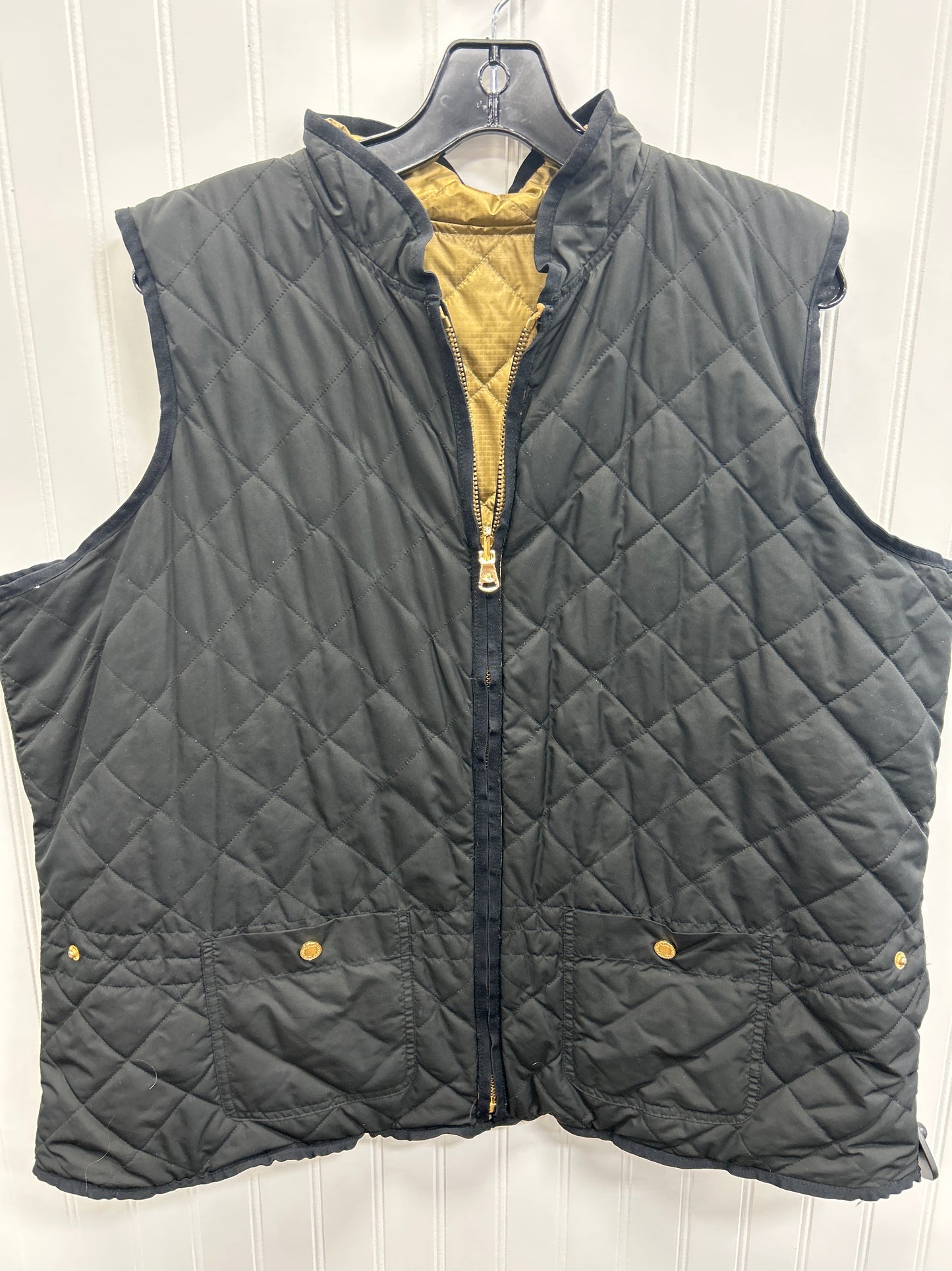 Vest Other By Ralph Lauren In Black, Size:3X