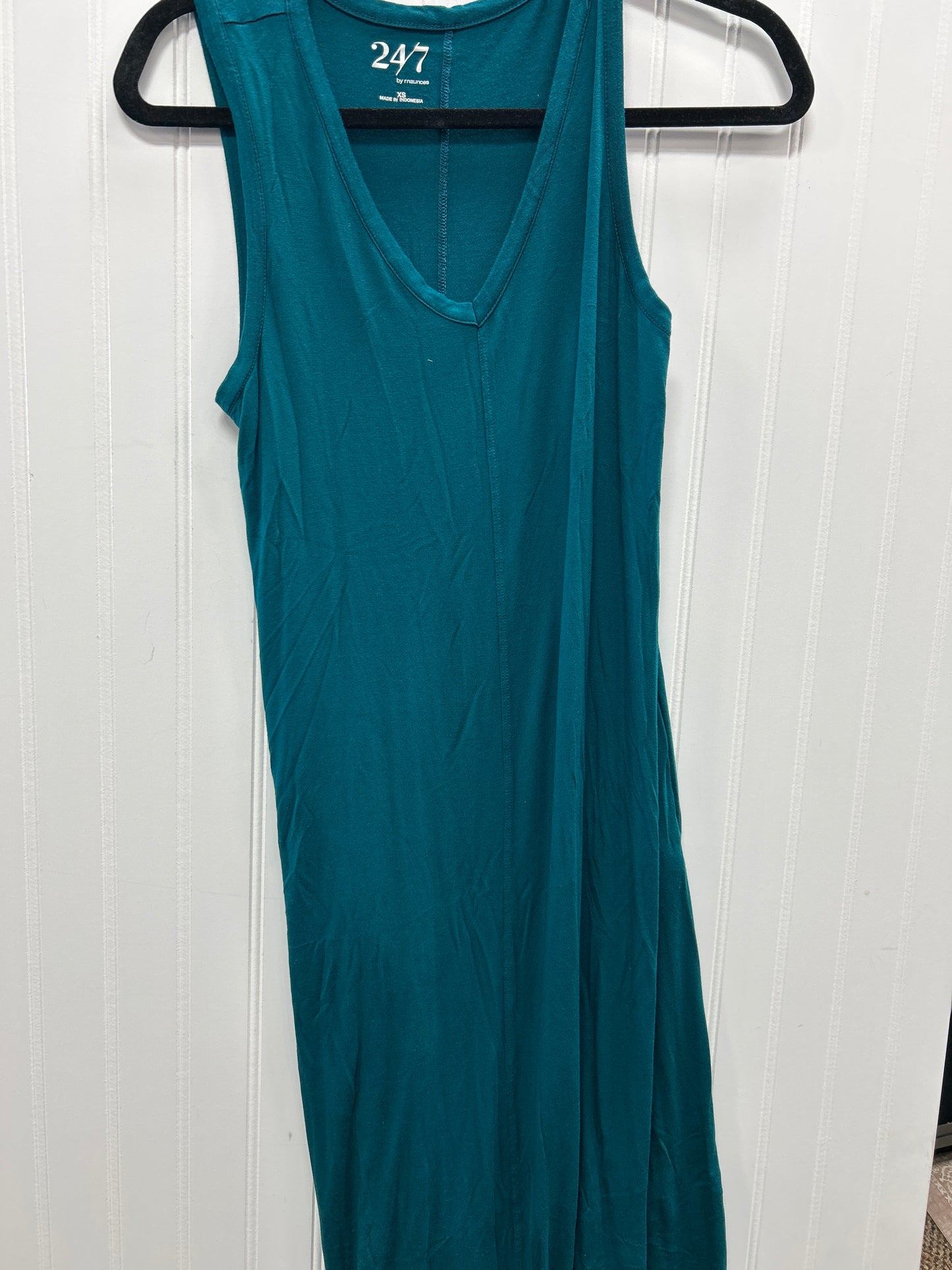 Dress Casual Maxi By Maurices In Teal, Size:Xs