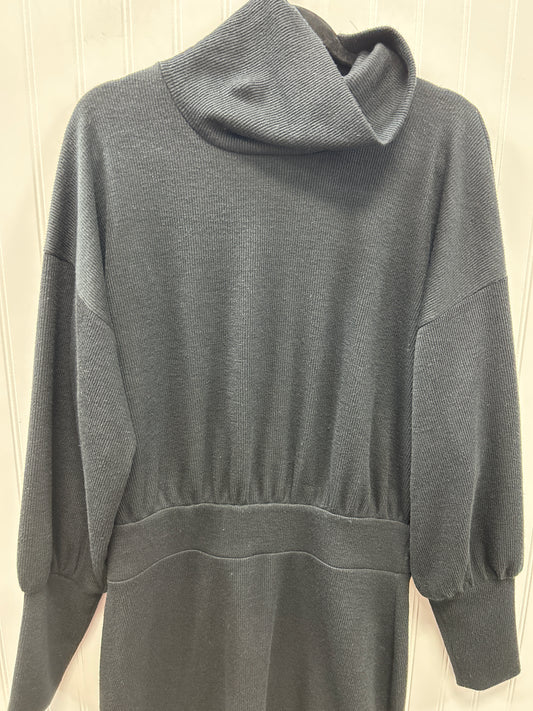 Dress Casual Midi By Peyton Jensen In Black, Size:L